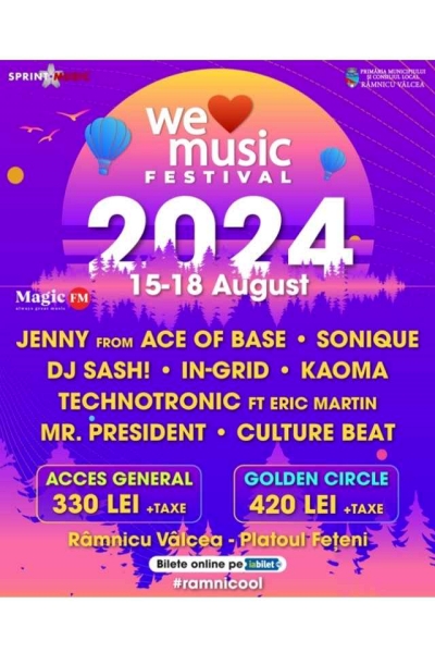 Poster eveniment We Love Music Festival 2024