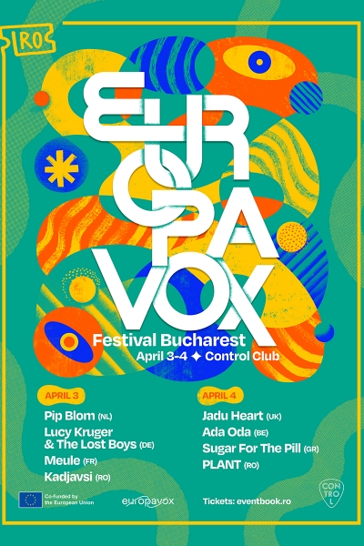 Poster eveniment Europavox Festival Bucharest 2024