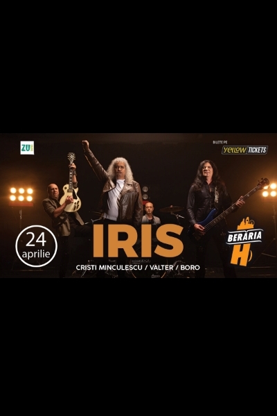 Poster eveniment IRIS - Cristi Minculescu, Valter & Boro
