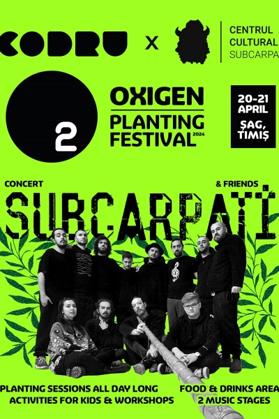 Poster eveniment Oxigen Planting Festival 2024