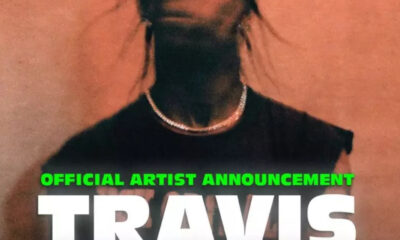 Poster concert Travis Scott Beach Please 2024