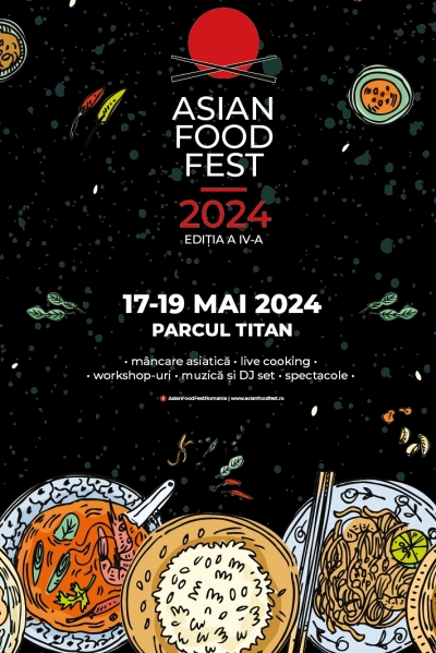 Poster eveniment Asian Food Fest 2024