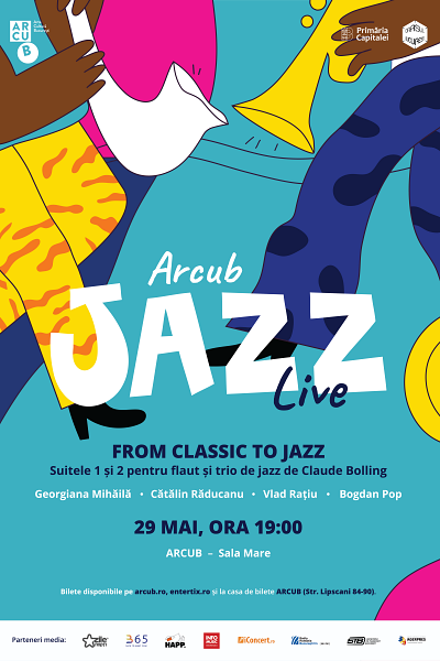 Poster eveniment From Classic to Jazz (ARCUB Jazz Live 2024)