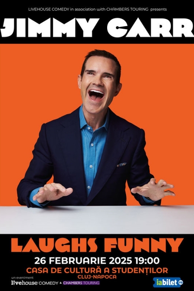 Poster eveniment Jimmy Carr