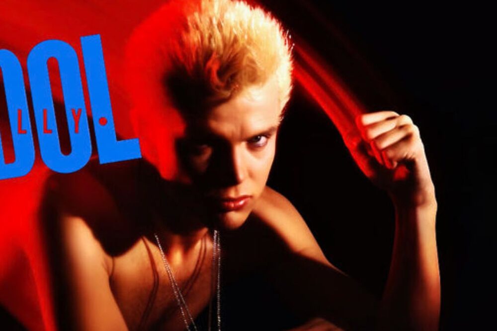 Billy Idol coperta album aniversar Rebel Yell