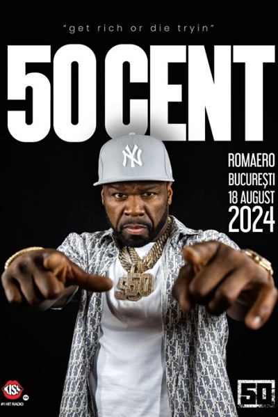 Poster eveniment Summer in the City 2024 cu 50 Cent