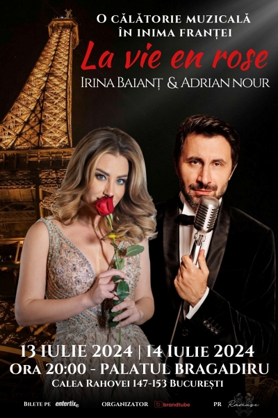 Poster eveniment Irina Baianț & Adrian Nour - La Vie en Rose