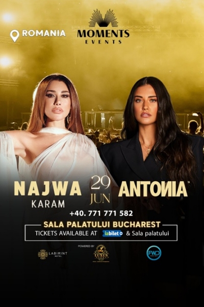 Poster eveniment Najwa Karam & Antonia
