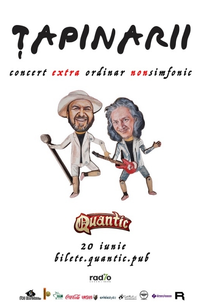 Poster eveniment Țapinarii - concert extra ordinar nonsimfonic