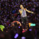 Chris Martin în concertul Coldplay de la București pe 12 iunie 2024