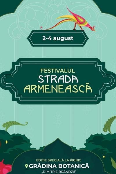 Poster eveniment Festivalul Strada Armenească 2024