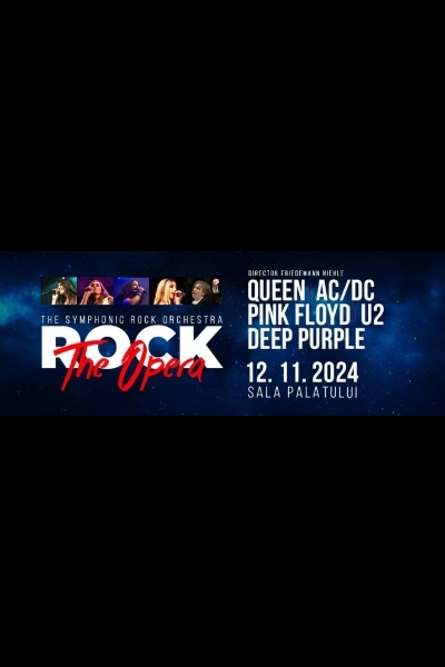 Poster eveniment Rock the Opera 2024