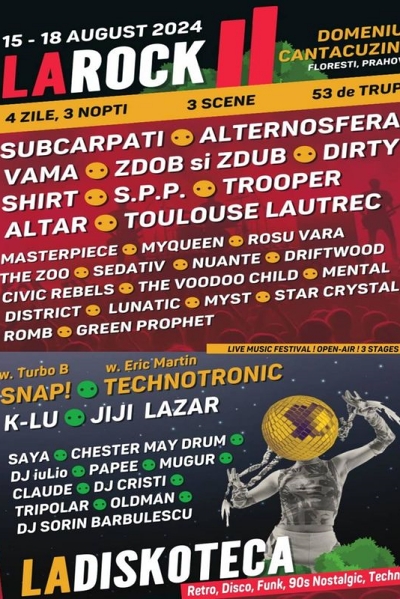 Poster eveniment LaRock Music Festival 2024