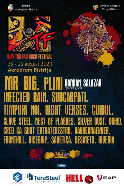 Poster eveniment WTF - Way Too Far Rock Festival 2024