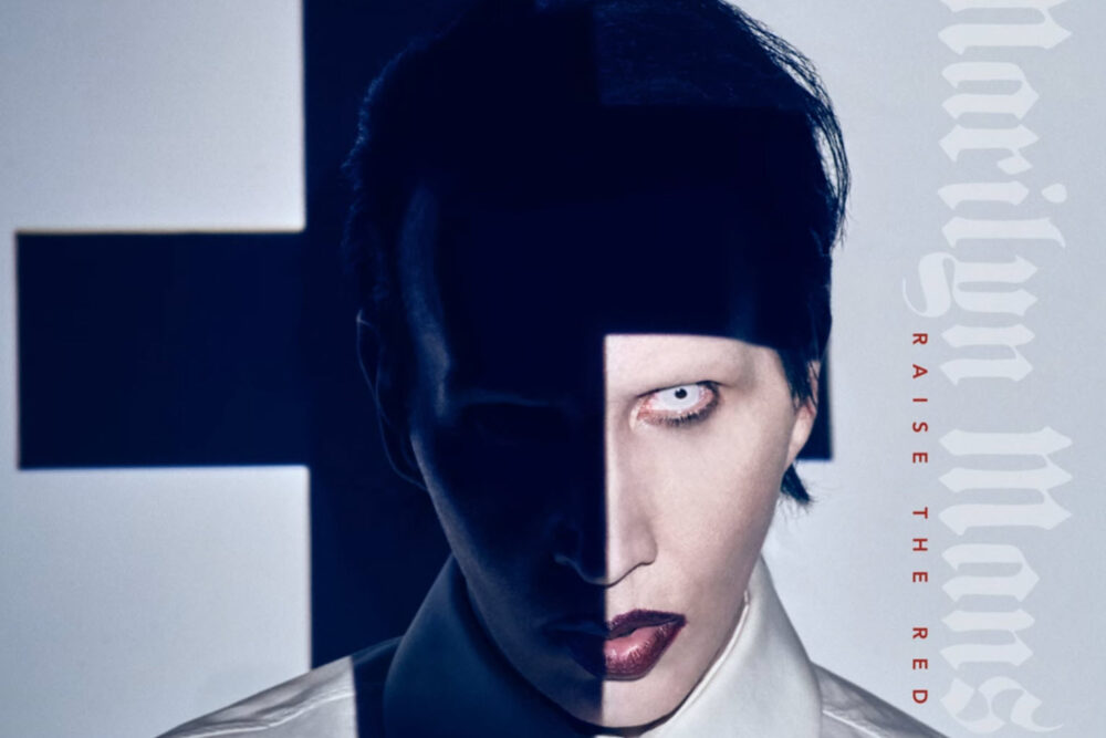 Coperta Single Marilyn Manson Raise the Red Flag