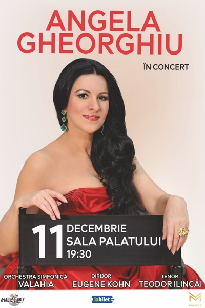 Poster eveniment Angela Gheorghiu