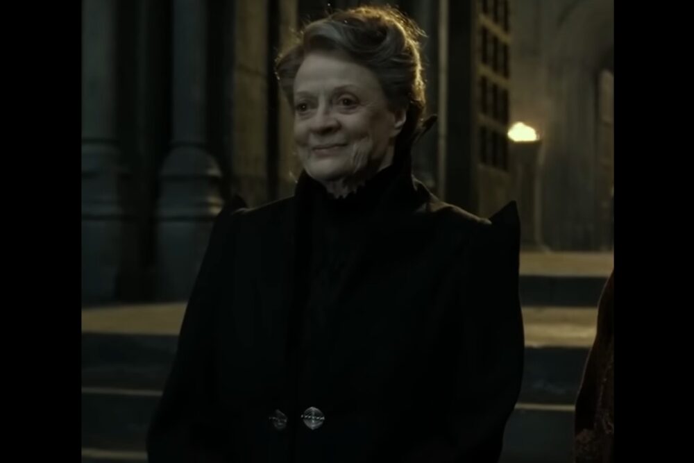 Maggie Smith drept Minerva McGonagall în "Harry Potter"