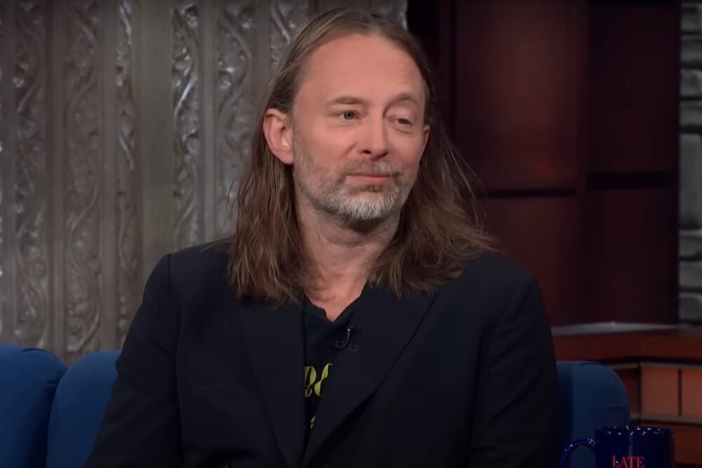 Thom Yorke la The Late Show with Stephen Colbert