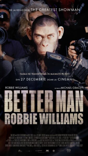 Afiș "Better Man: Robbie Williams"