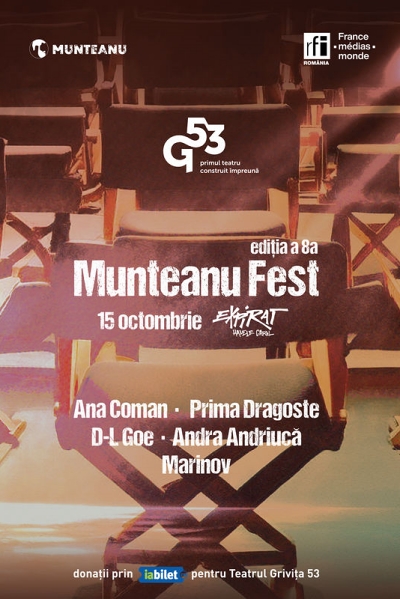 Poster eveniment Munteanu Fest 2024