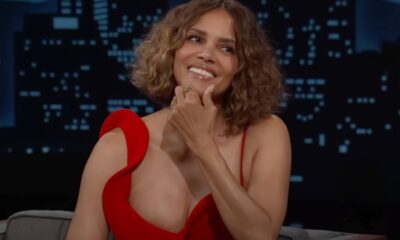 Halle Berry în emisiunea lui Jimmy Kimmel