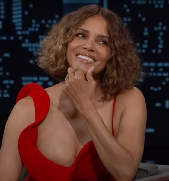 Halle Berry în emisiunea lui Jimmy Kimmel