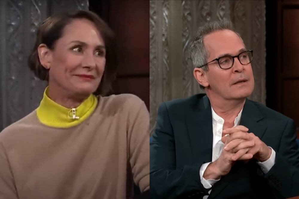 Laurie Metcalf și Tom Hollander