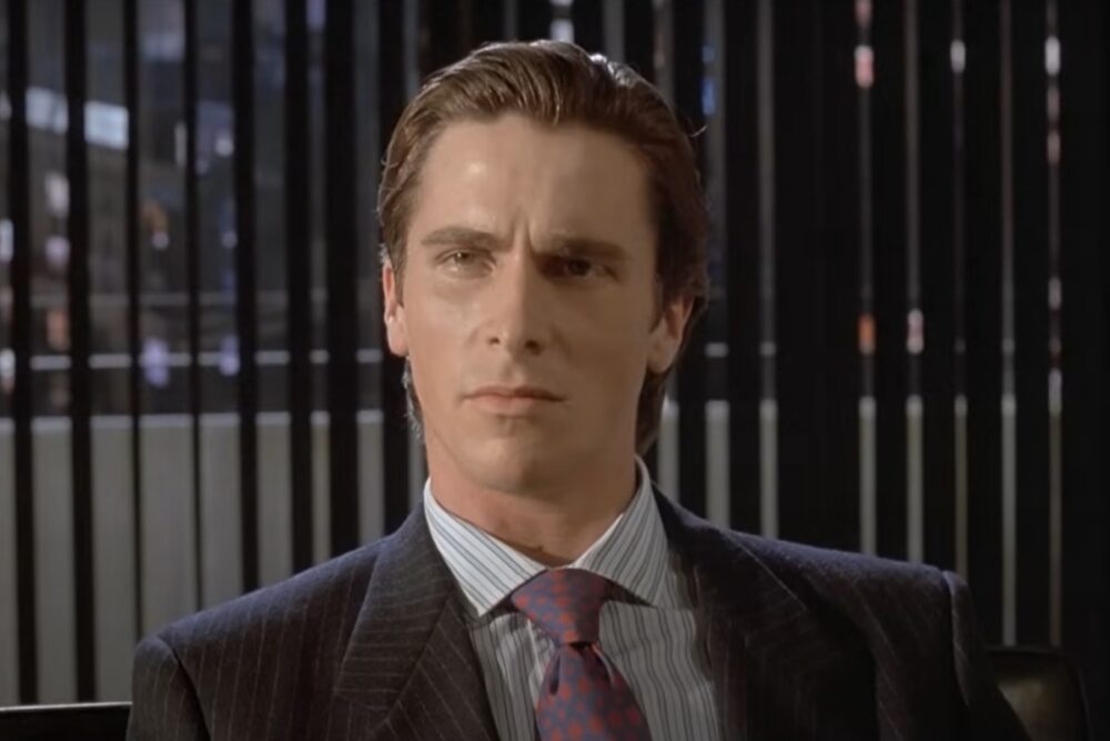 Christian Bale în "American Psycho"