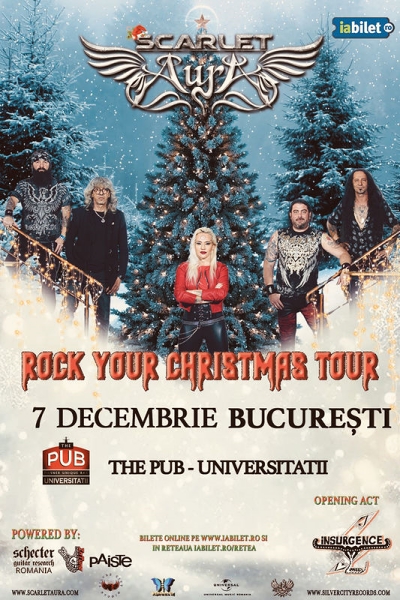 Poster eveniment Scarlet Aura - Rock Your Christmas Show