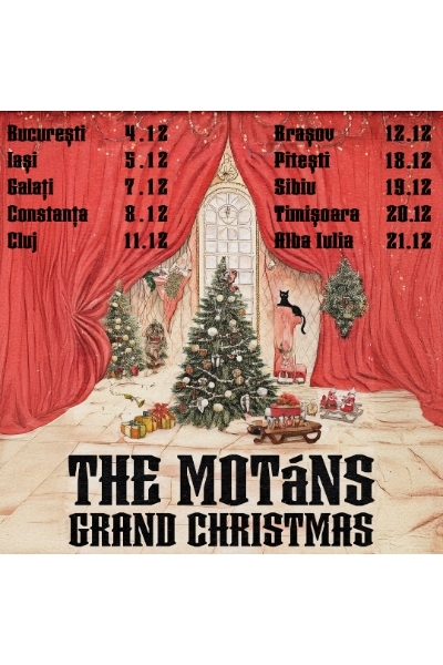 Poster eveniment The Motans - Grand Christmas