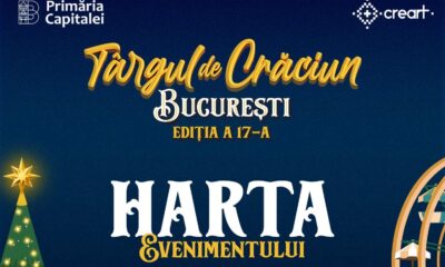 Harta Târgului de Crăciun din București 2024