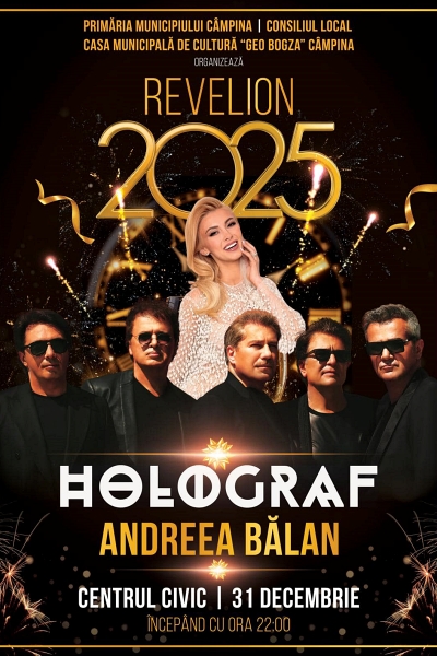 Poster eveniment Revelion Câmpina 2025