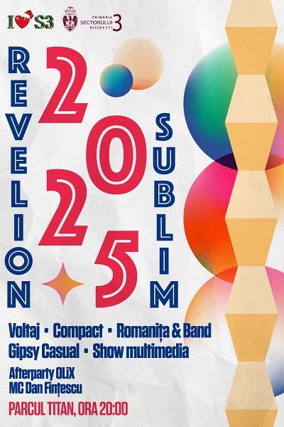 Poster eveniment Sublim - Revelion 2025