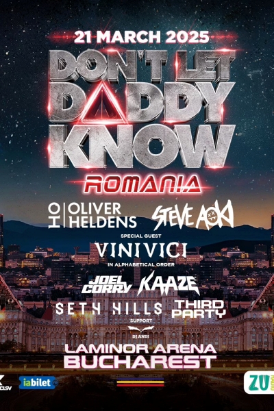 Poster eveniment Don\'t Let Daddy Know 2025