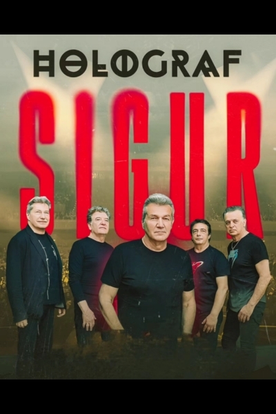 Afiș turneu Holograf - Sigur