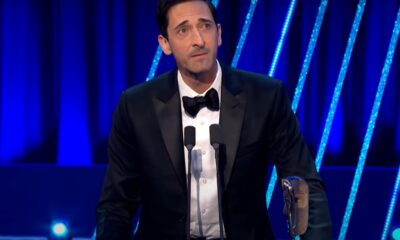 Adrien Brody la Premiile BAFTA 2025
