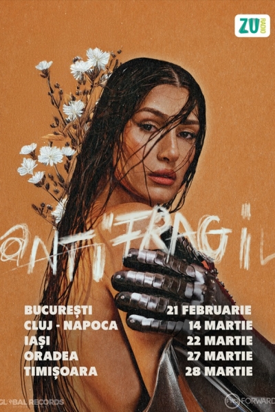 Poster eveniment Alina Eremia - Antifragil