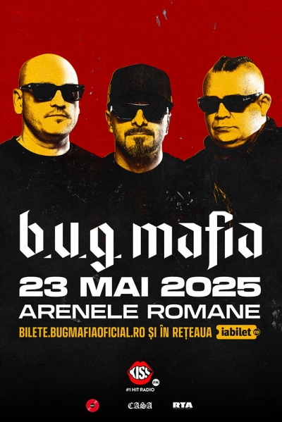 Poster eveniment B.U.G. Mafia