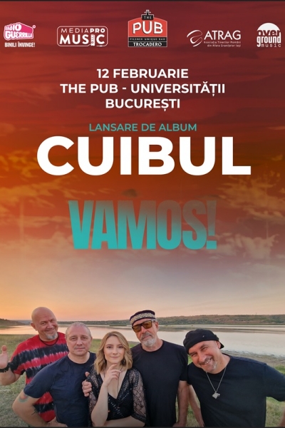 Poster eveniment Cuibul - lansare album