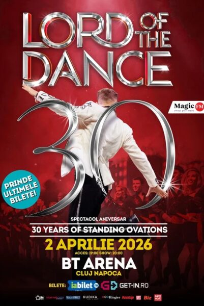 Poster eveniment Lord of the Dance - spectacol aniversar 30