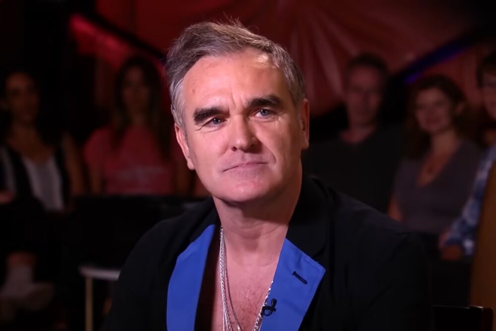 Morrissey într-un interviu cu Larry King