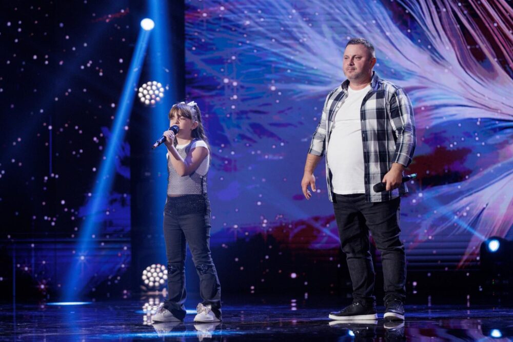 Ziana și Ionuț pe scena Românii au Talent 2025