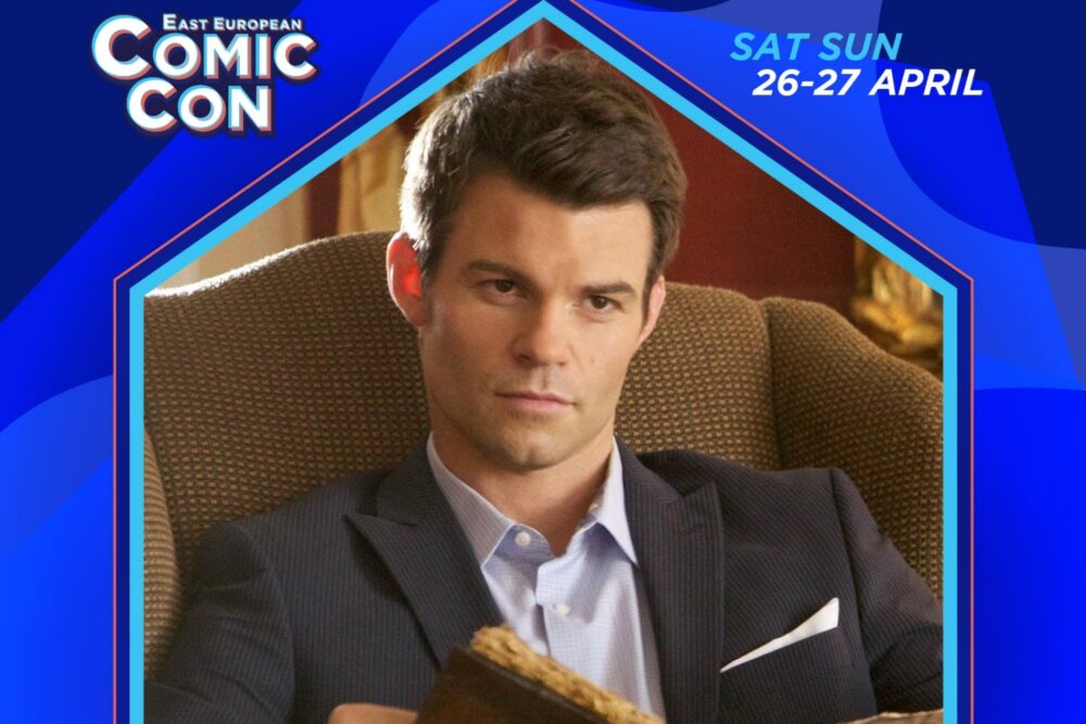 Actorul Daniel Gillies vine la Comic Con 2025