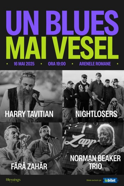 Poster eveniment Un Blues Mai Vesel