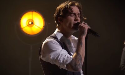 Damiano David live la Jimmy Kimmel