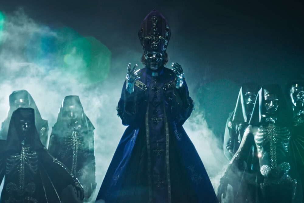 Ghost în videoclipul piesei "Satanized"