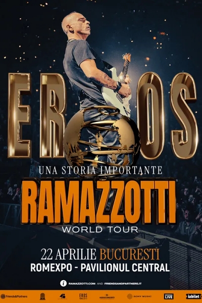 Poster eveniment Eros Ramazzotti