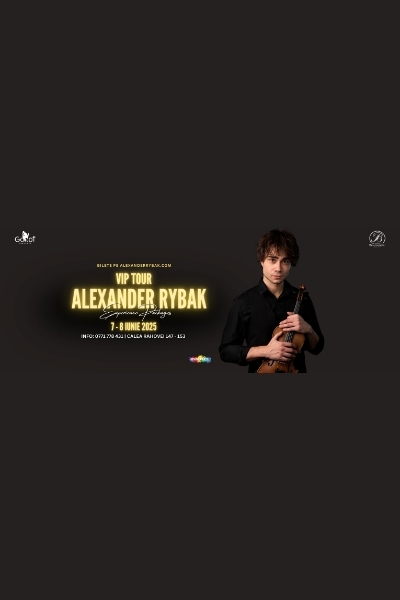 Poster eveniment Alexander Rybak