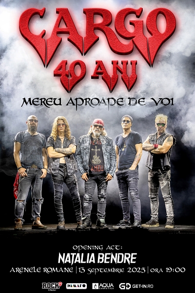 Poster eveniment Cargo - 40 de ani