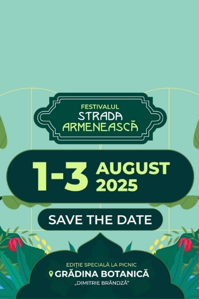 Poster eveniment Festivalul Strada Armenească 2025